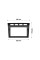 Переходная рамка Kia Picanto 2004-2008 (7274) 9"