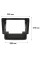 Переходная рамка Nissan Primastar 2011-2015 Opel Vivaro 2011-2014 Renault Trafic II 2011-2014 (7735) 10.1
