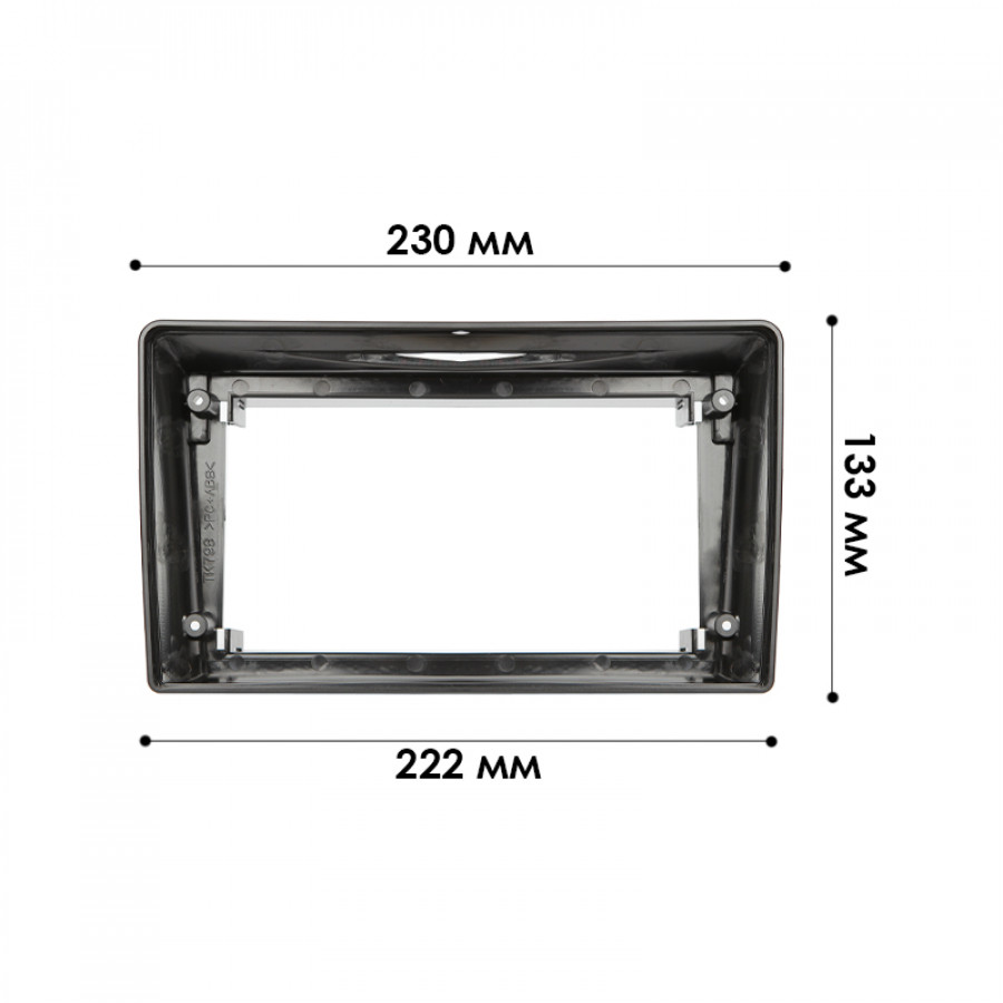 Переходная рамка Opel Agila 00-07 Combo (C) 01-11 Corsa (C) 00-06 Meriva 03-10 Omega (B) 00-03 Tigra 04-09 Vectra (C) 02-08 (5300) 9"