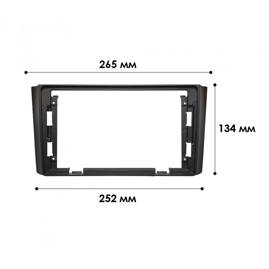 Переходная рамка Ssang Yong Rexton 2007-2012 (SY 019N) 9"