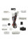 Переходной штатный комплект с проводкой Infiniti QX60 2013-2016 9" (1234-299) + canbus