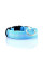 Светодиодный LED ошейник USB светящийся для собак и котов Blue S