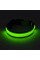 Светодиодный LED ошейник USB светящийся для собак и котов Green XS
