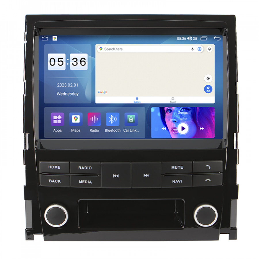 Штатная магнитола Lesko для Cadillac Escalade III 2006-2014 экран 9" 2/32Gb CarPlay 4G Wi-Fi GPS Prime
