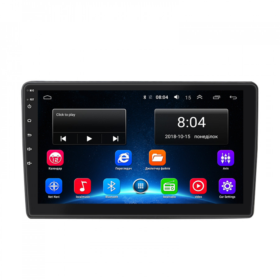 Штатная магнитола Lesko для Kia Cerato I ver 2 2004-2008 экран 9" 2/32Gb Wi-Fi GPS Base