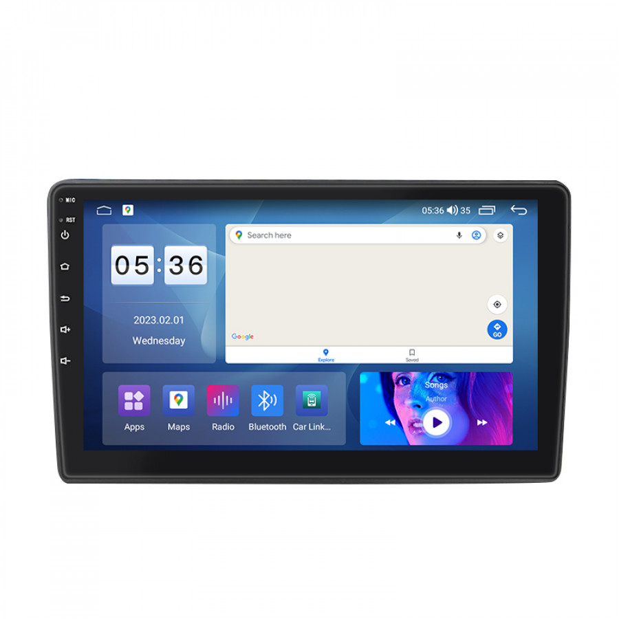 Штатная магнитола Lesko для Kia Cerato I ver 2 2004-2008 экран 9" 2/32Gb CarPlay 4G Wi-Fi GPS Prime