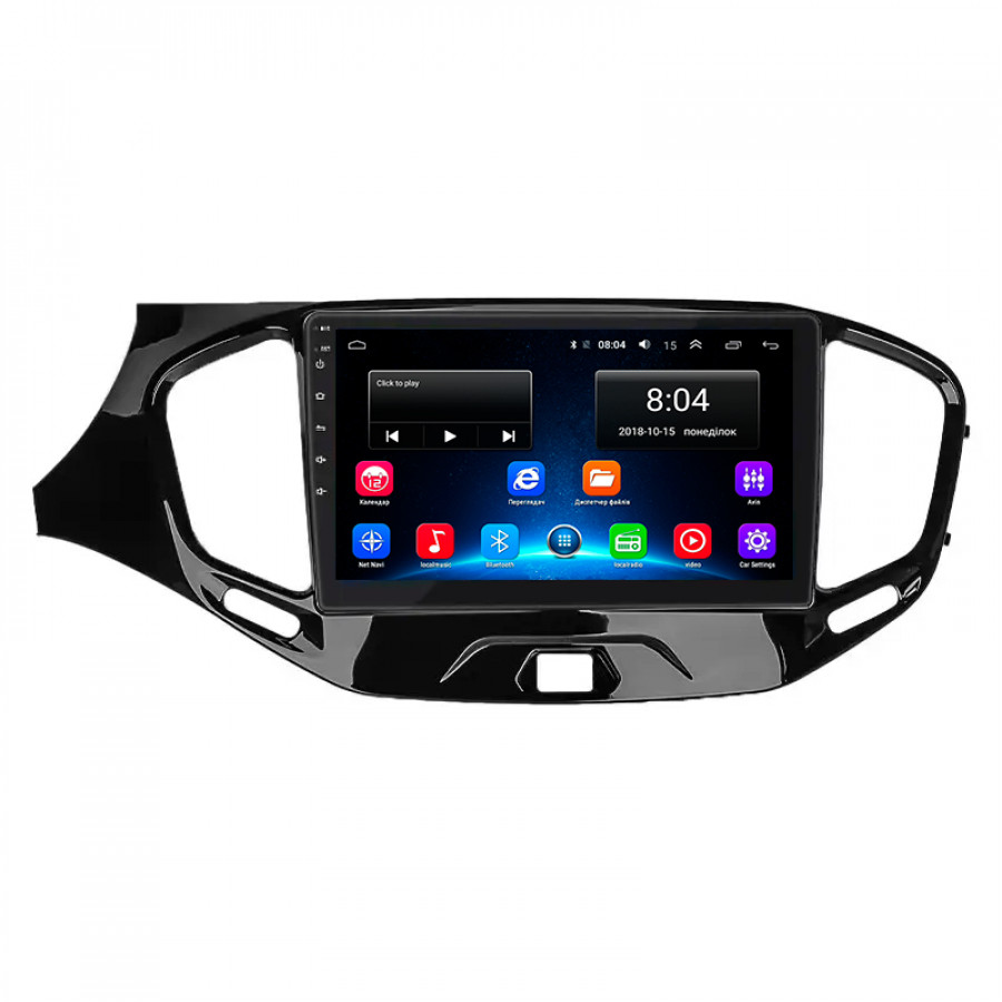 Штатная магнитола Lesko для LADA (ВАЗ) Vesta I 2015-н.в. экран 9" 2/32Gb Wi-Fi GPS Base