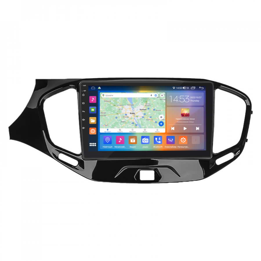 Штатная магнитола Lesko для LADA (ВАЗ) Vesta I 2015-н.в. экран 9" 2/32Gb CarPlay 4G Wi-Fi GPS Prime