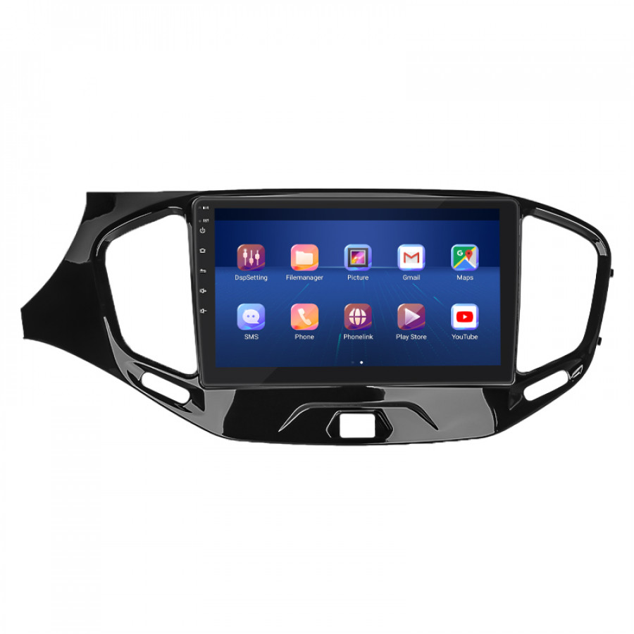 Штатная магнитола Lesko для LADA (ВАЗ) Vesta I 2015-н.в. экран 9" 4/64Gb 4G Wi-Fi GPS Top