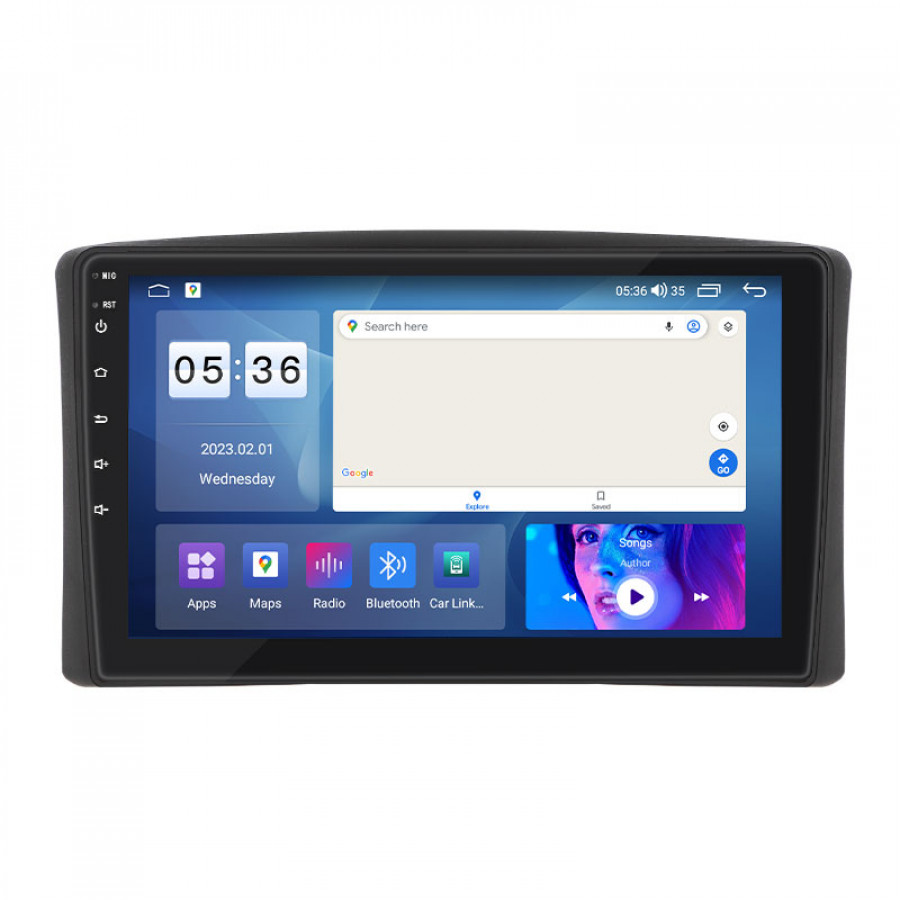 Штатная магнитола Lesko для Lexus LX II 1998-2002 экран 9" 2/32Gb CarPlay 4G Wi-Fi GPS Prime