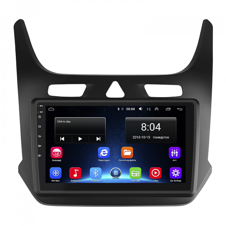Штатная магнитола Lesko для Chevrolet Cobalt II 2011-2016 экран 9" 2/32Gb Wi-Fi GPS Base