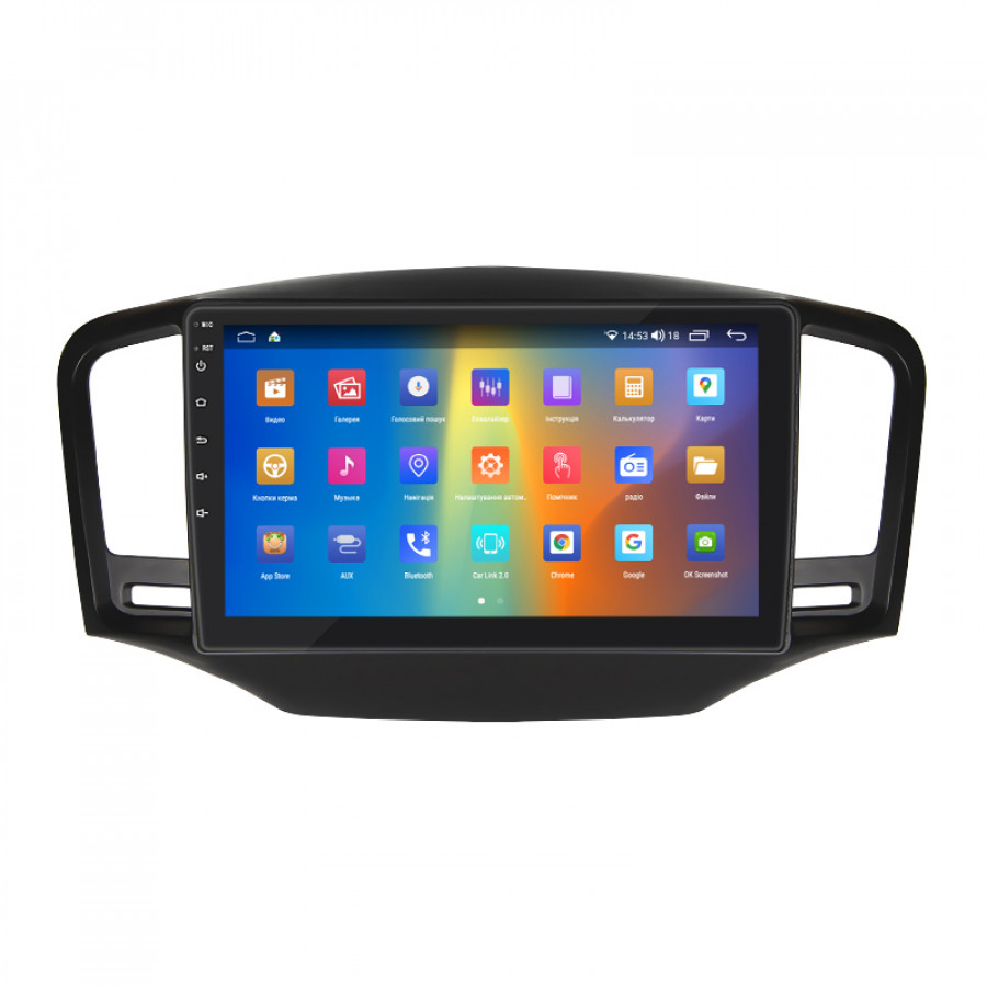 Штатная магнитола Lesko для MG 350  2010-2015 экран 9" 2/32Gb CarPlay 4G Wi-Fi GPS Prime