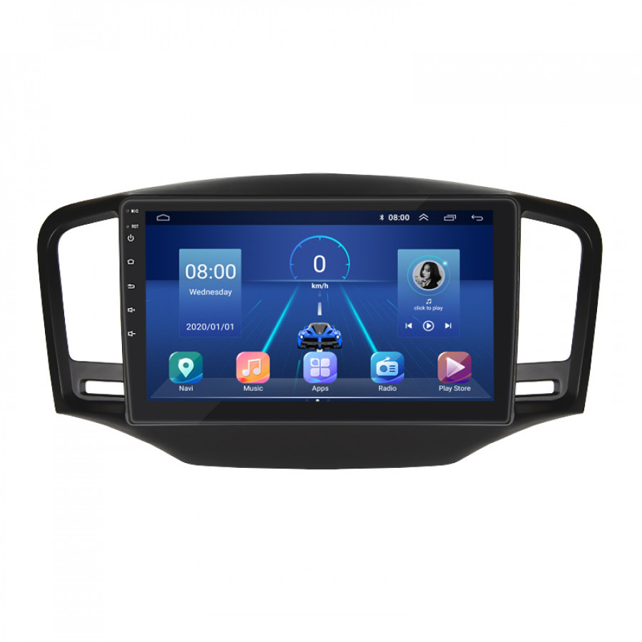 Штатная магнитола Lesko для MG 350  2010-2015 экран 9" 2/32Gb 4G Wi-Fi GPS Top
