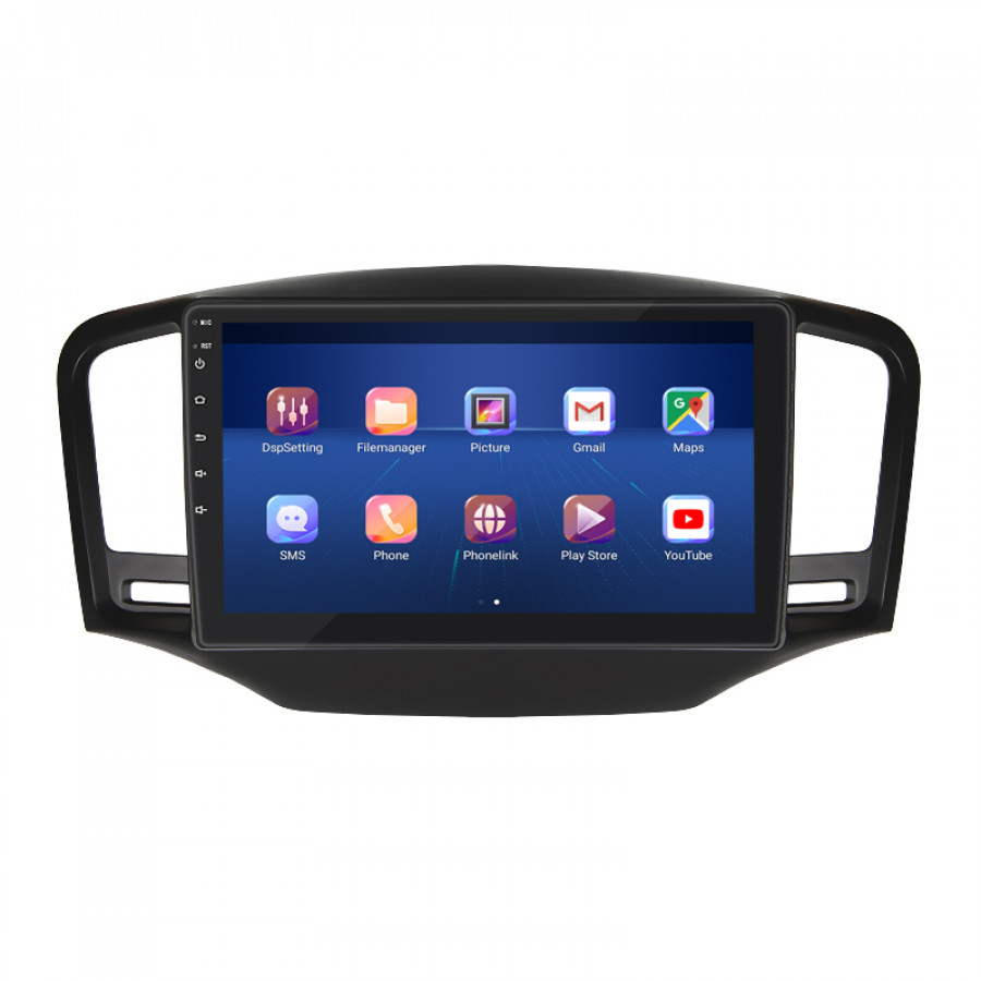 Штатная магнитола Lesko для MG 350  2010-2015 экран 9" 6/128Gb 4G Wi-Fi GPS Top