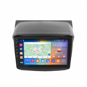 Штатная магнитола Lesko для Mitsubishi Challenger II Рестайлинг 2013-2015 экран 9" 2/32Gb CarPlay 4G Wi-Fi GPS Prime