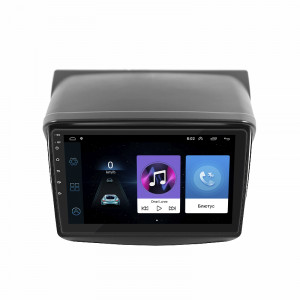 Штатная магнитола Lesko для Mitsubishi L200 IV 2006-2014 экран 9" 2/32Gb Wi-Fi GPS Base