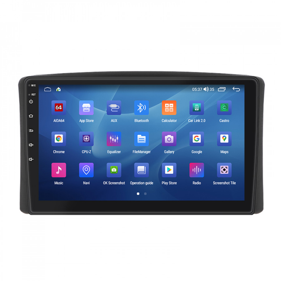 Штатная магнитола Lesko для Toyota Land Cruiser 100 Series 1998-2002 экран 9" 4/64Gb CarPlay 4G Wi-Fi GPS Prime