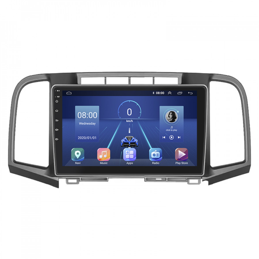 Штатная магнитола Lesko для Toyota Venza I 2008-2012 экран 9" 6/128Gb 4G Wi-Fi GPS Top