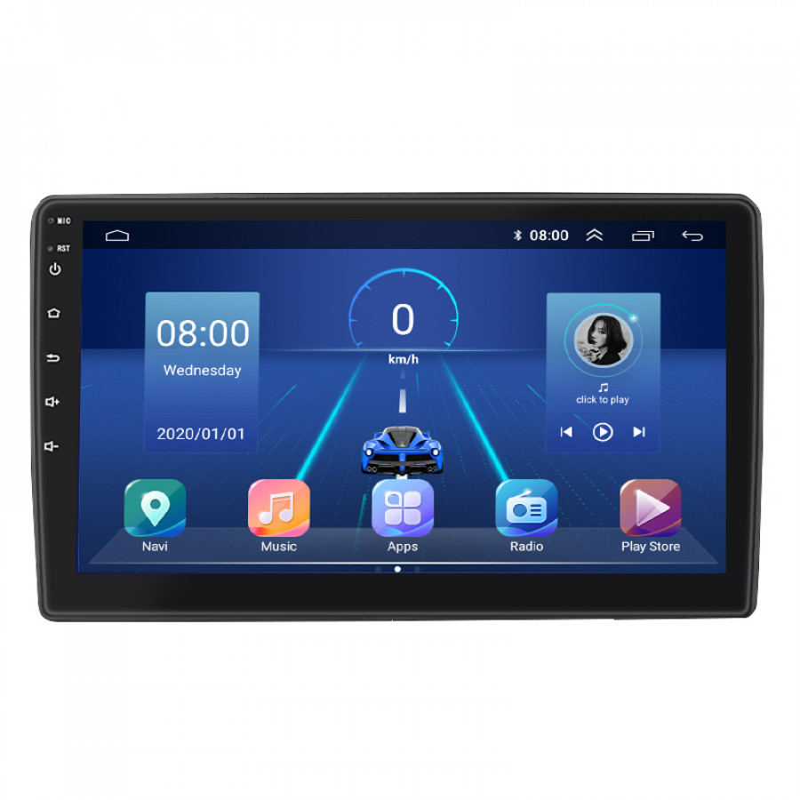 Штатная магнитола Lesko для Volkswagen Touareg I ver 2 2002-2010 экран 9" 4/64Gb 4G Wi-Fi GPS Top