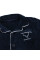 Комплект мужской пижамы CK-208 Dark Blue рубашка с длинным рукавом и штанами теплая XL