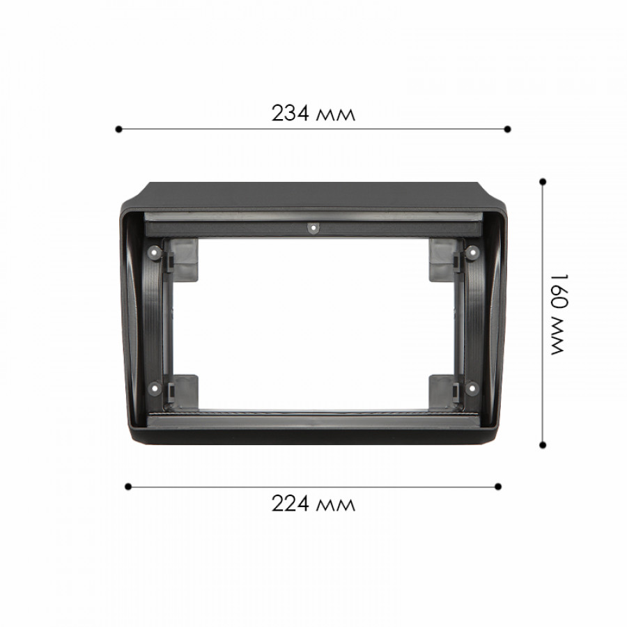 Переходная рамка Citroen Jumper 2011+ Peugeot Boxer 2011+ Fiat Ducato 2011+ (7591) 9"