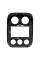 Переходная рамка Jeep Compass 2011-2016 / Patriot 2007-2016 (JE 018T) 10.1" Black