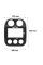 Переходная рамка Jeep Compass 2011-2016 / Patriot 2007-2016 (JE 018T) 10.1" Black