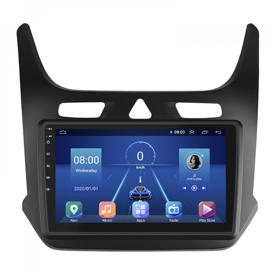 Штатная магнитола Lesko для Chevrolet Cobalt II Рестайлинг 2020-н.в. экран 9" 6/128Gb 4G Wi-Fi GPS Top