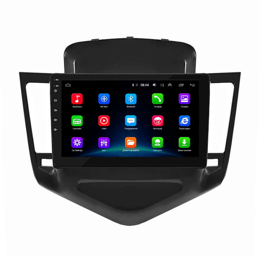 Штатная магнитола Lesko для Chevrolet Cruze I 2008-2012 экран 9" 2/32Gb Wi-Fi GPS Base