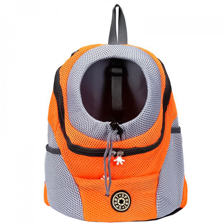 Рюкзак-переноска для кошек и собак Venxius D-07 Orange M