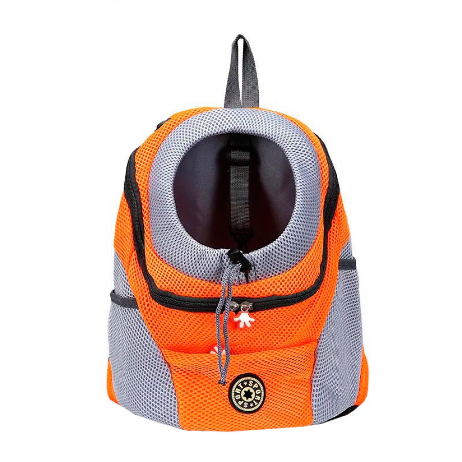 Рюкзак-переноска для кошек и собак Venxius D-07 Orange S
