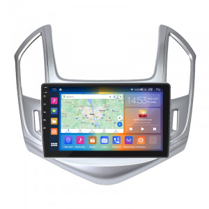 Штатная магнитола Lesko для Chevrolet Cruze I Рестайлинг 2012-2016 экран 9" 4/64Gb CarPlay 4G Wi-Fi GPS Prime
