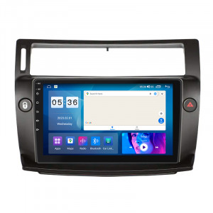 Штатная магнитола Lesko для Citroen C4 I 2004-2014 экран 9" 2/32Gb CarPlay 4G Wi-Fi GPS Prime