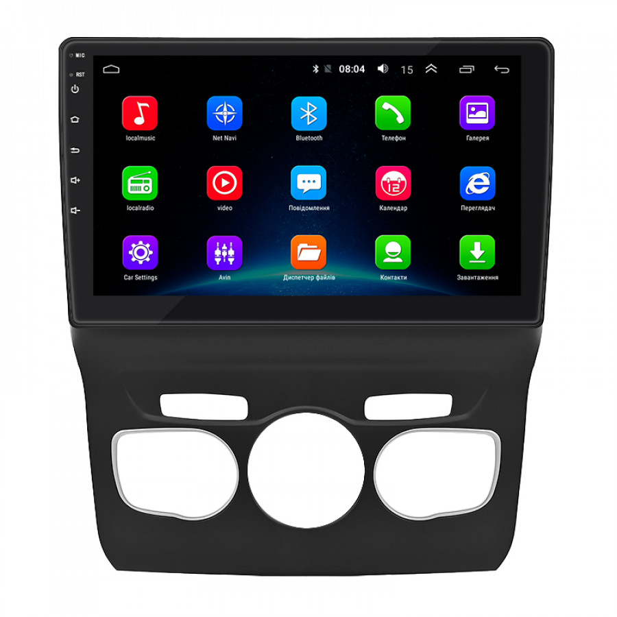 Штатная магнитола Lesko для Citroen C4 II 2010-2016 экран 10" 2/32Gb Wi-Fi GPS Base