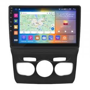 Штатная магнитола Lesko для Citroen C4 II 2010-2016 экран 10" 4/64Gb CarPlay 4G Wi-Fi GPS Prime