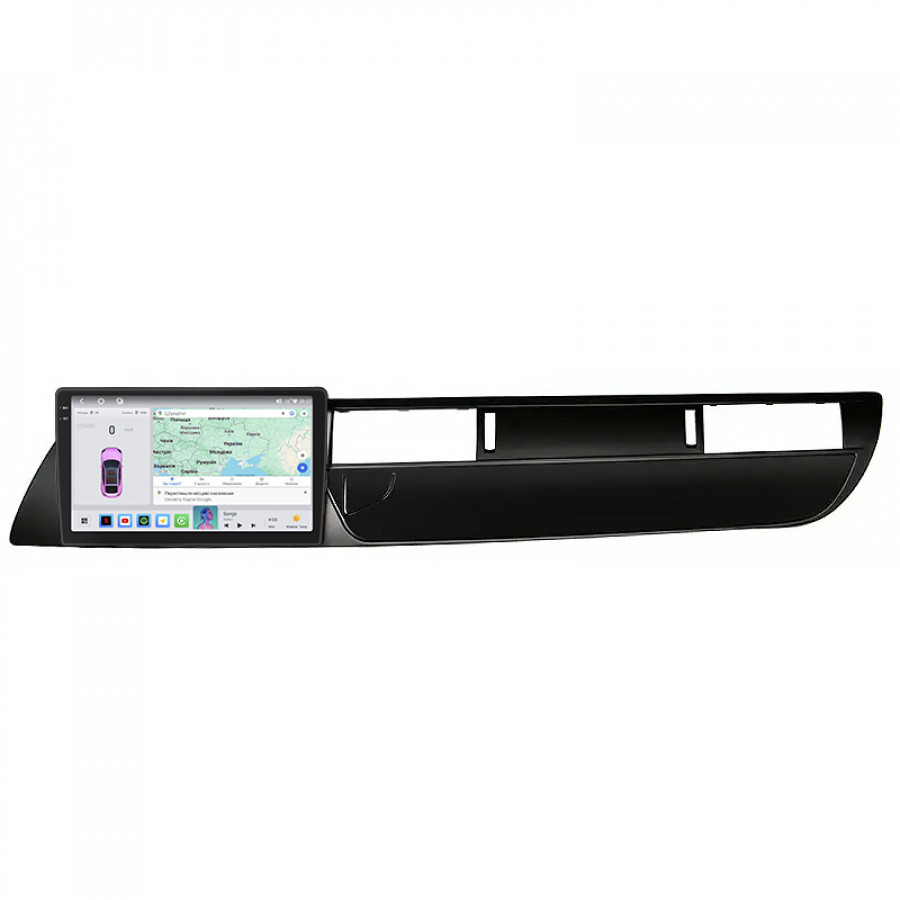 Штатная магнитола Lesko для Citroen C5 II 2007-2017 экран 9" 4/64 QLED CarPlay 4G Wi-Fi GPS 360 Prime