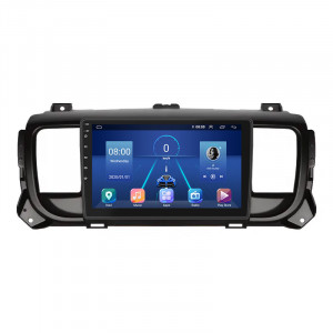 Штатная магнитола Lesko для Citroen Jumpy III 2016-н.в. экран 9" 6/128Gb 4G Wi-Fi GPS Top