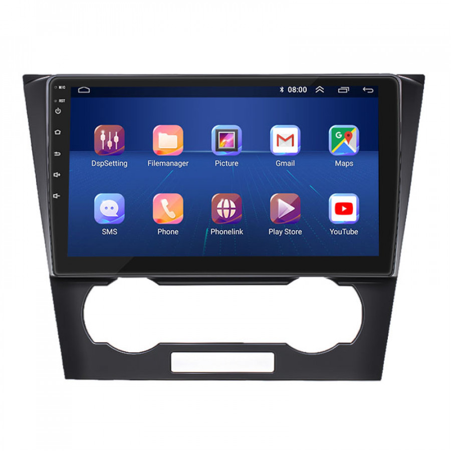 Штатная магнитола Lesko для Chevrolet Epica V250 Рестайлинг 2009-2012 экран 9" 4/64Gb 4G Wi-Fi GPS Top