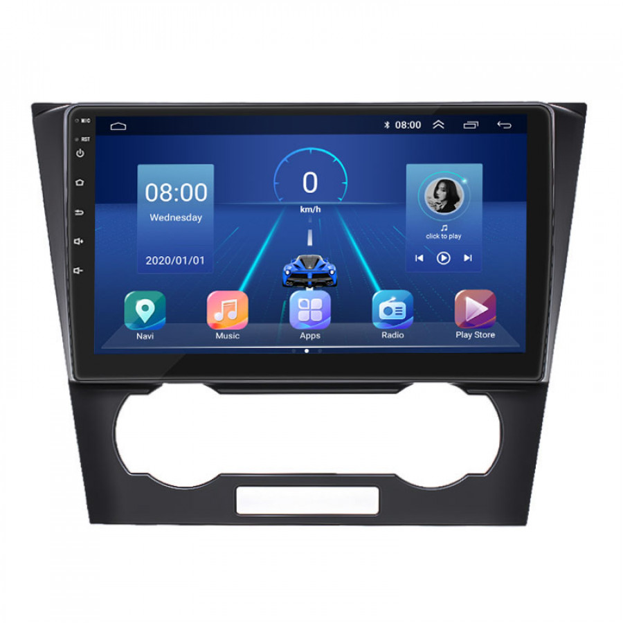 Штатная магнитола Lesko для Chevrolet Epica V250 Рестайлинг 2009-2012 экран 9" 6/128Gb 4G Wi-Fi GPS Top