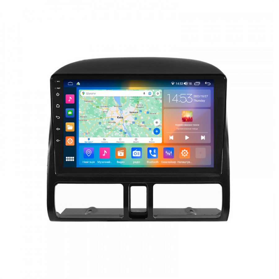 Штатная магнитола Lesko для Honda CR-V II Рестайлинг 2004-2006 экран 9" 2/32Gb CarPlay 4G Wi-Fi GPS Prime