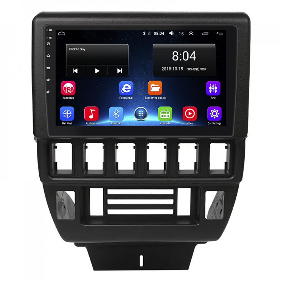 Штатная магнитола Lesko для LADA (ВАЗ) 2131 (4x4) I 1993-2019 экран 9" 2/32Gb Wi-Fi GPS Base