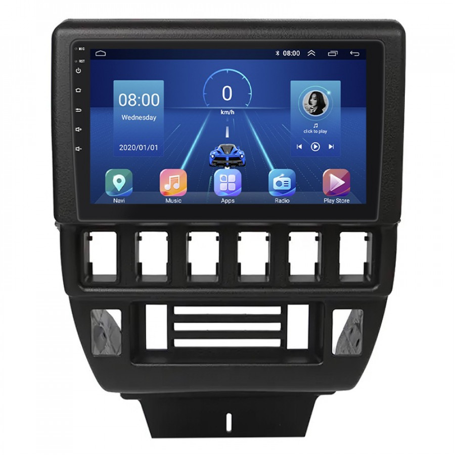 Штатная магнитола Lesko для LADA (ВАЗ) 2131 (4x4) I 1993-2019 экран 9" 6/128Gb 4G Wi-Fi GPS Top