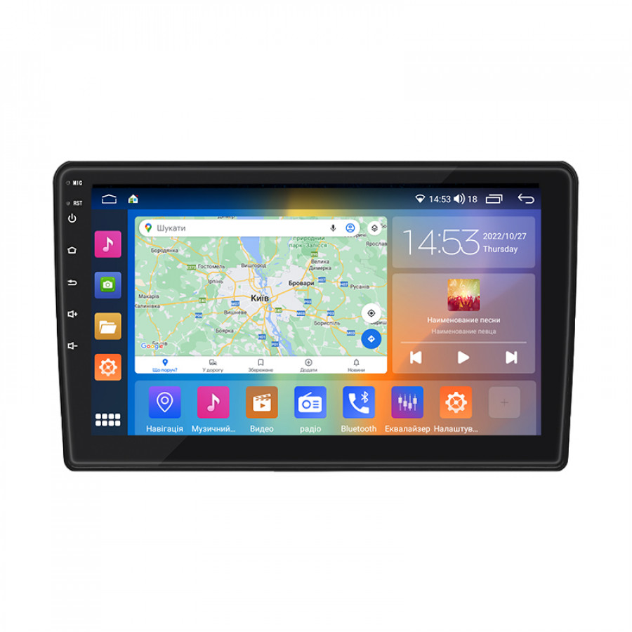 Штатная магнитола Lesko для Mitsubishi Airtrek  2001-2008 экран 10" 4/64Gb CarPlay 4G Wi-Fi GPS Prime