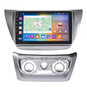 Штатная магнитола Lesko для Mitsubishi Lancer Evolution VII 2001-2003 экран 9" 4/64Gb CarPlay 4G Wi-Fi GPS Prime