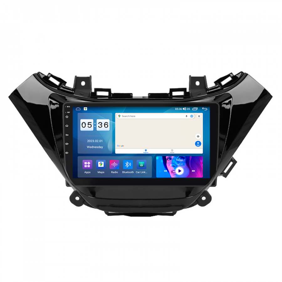 Штатная магнитола Lesko для Chevrolet Malibu IX 2015-2018 экран 9" 2/32Gb CarPlay 4G Wi-Fi GPS Prime