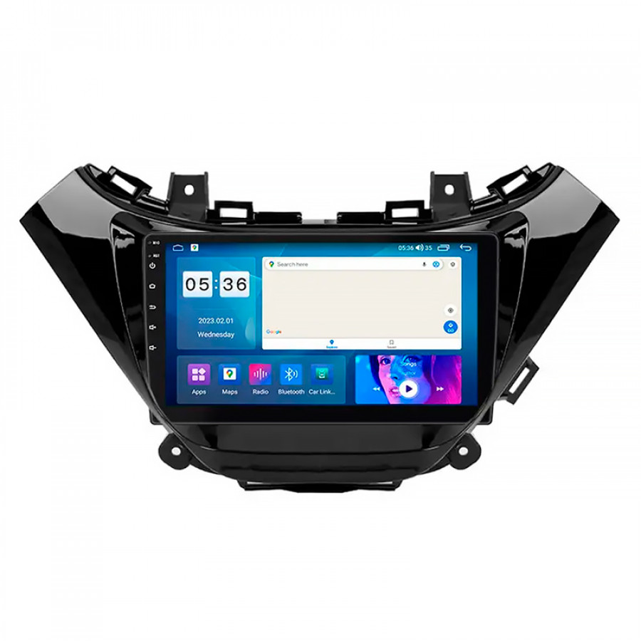 Штатная магнитола Lesko для Chevrolet Malibu IX 2015-2018 экран 9" 4/64Gb CarPlay 4G Wi-Fi GPS Prime