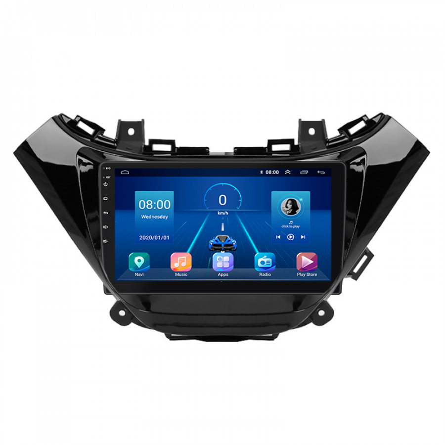 Штатная магнитола Lesko для Chevrolet Malibu IX 2015-2018 экран 9" 6/128Gb 4G Wi-Fi GPS Top