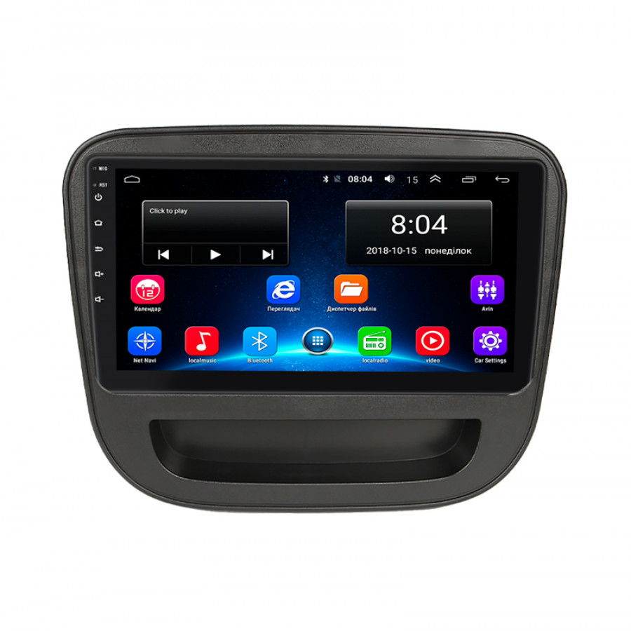 Штатная магнитола Lesko для Chevrolet Malibu IX Рестайлинг 2018-н.в. экран 9" 2/32Gb Wi-Fi GPS Base