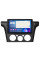 Штатная магнитола Lesko для Mitsubishi Outlander Right wheel 2003-2006 экран 10" 4/64Gb CarPlay 4G Wi-Fi GPS Prime