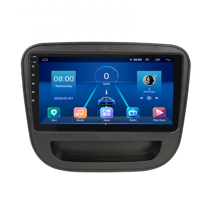 Штатная магнитола Lesko для Chevrolet Malibu IX Рестайлинг 2018-н.в. экран 9" 4/64Gb 4G Wi-Fi GPS Top